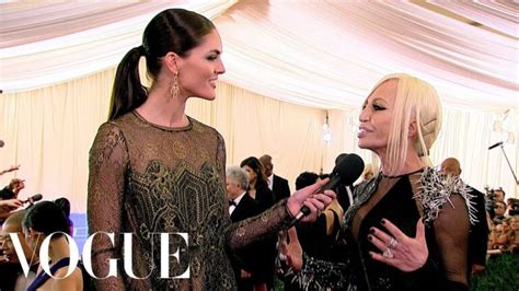 100 jähriges jubiläum vogue versace|Donatella Versace Steals Spotlight at Vogue’s 100.